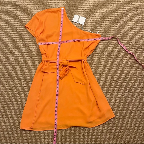 Show Me Your MuMu Trish Dress Orange Sunrise XS NWT - Picture 8 of 9